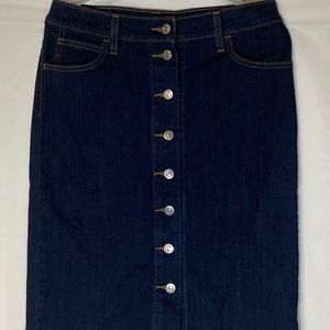 Levi Strauss Denim Pencil Skirt